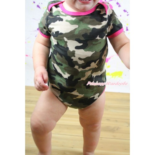 Plain Style Camouflage Baby Jumpsuit TH545